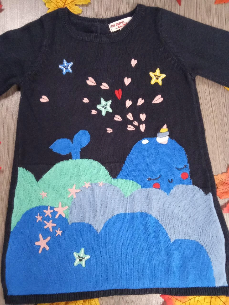 Superbe robe longues manches DPAM 18 mois – photo 3